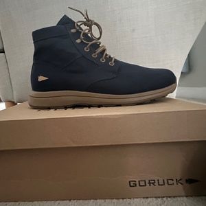 JEDBURGH RUCKING BOOTS - MID TOP - NAVY + COYOTE
